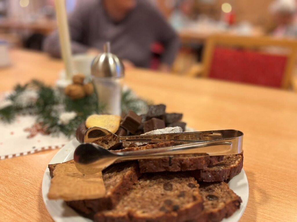 Kaffee in der Weihnachtszeit